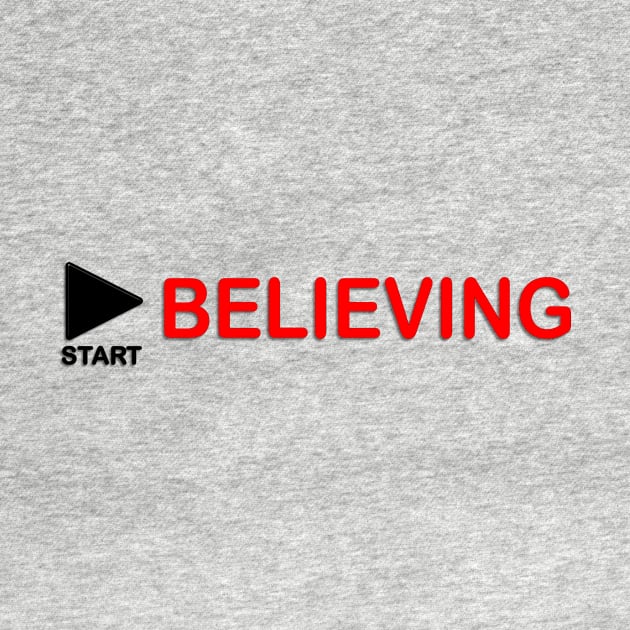 Start Believing Button by Stealth Grind